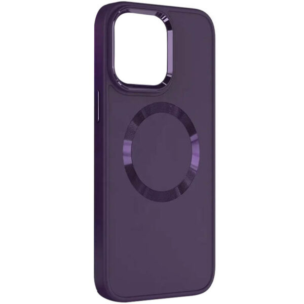 TPU чохол Bonbon Metal Style with MagSafe для Apple iPhone 11 (6.1")