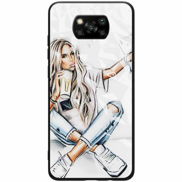 TPU+PC чохол Prisma Ladies для Xiaomi Poco X3 NFC / Poco X3 Pro