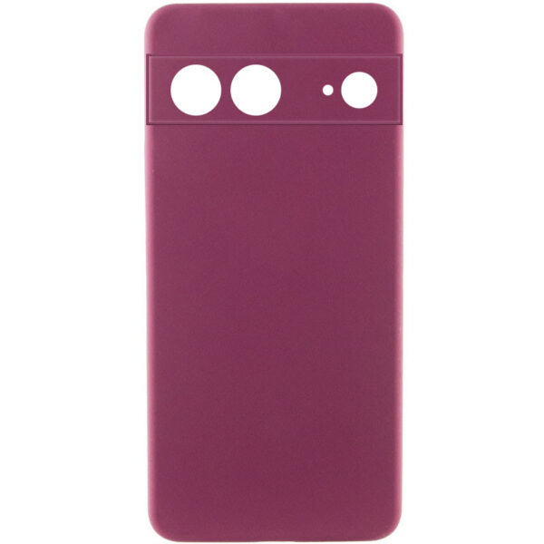 Чохол Silicone Cover Lakshmi Full Camera (AAA) для Google Pixel 7a