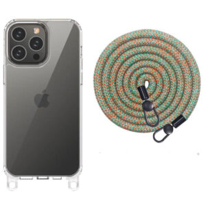 Чохол TPU Transparent with Straps для Apple iPhone 15 Pro (6.1")