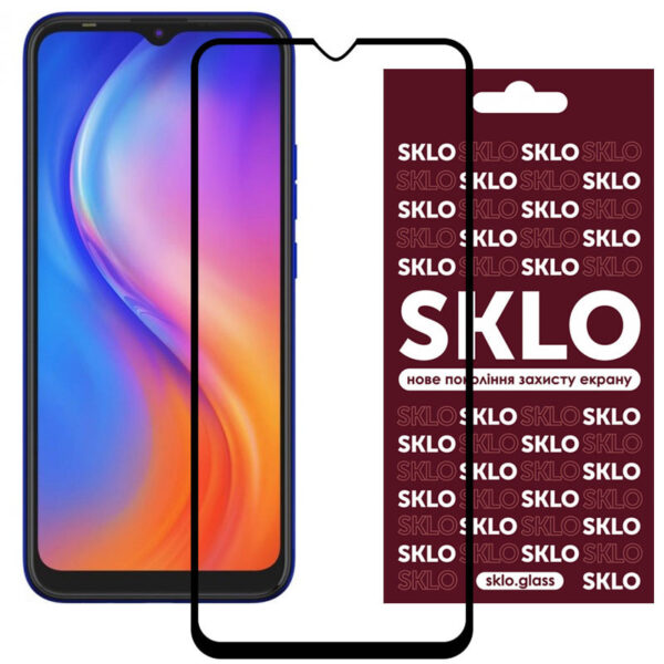 Захисне скло SKLO 3D для TECNO Spark 6 Go