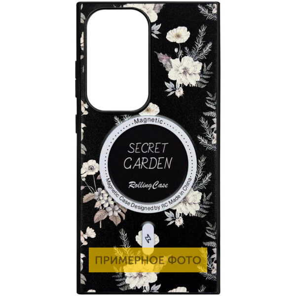 TPU+PC чохол Secret Garden with MagFit для Samsung Galaxy S24 FE