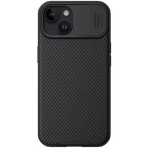 Карбонова накладка Nillkin CamShield Pro Magnetic для Apple iPhone 15 (6.1")