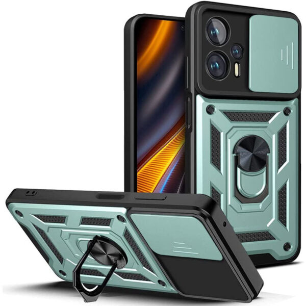 Ударостійкий чохол Camshield Serge Ring для Xiaomi Poco X4 GT