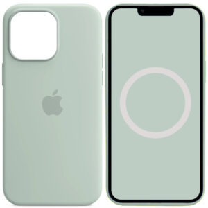 Чохол Silicone case (AAA) with Magsafe and Animation для Apple iPhone 14 Pro (6.1")