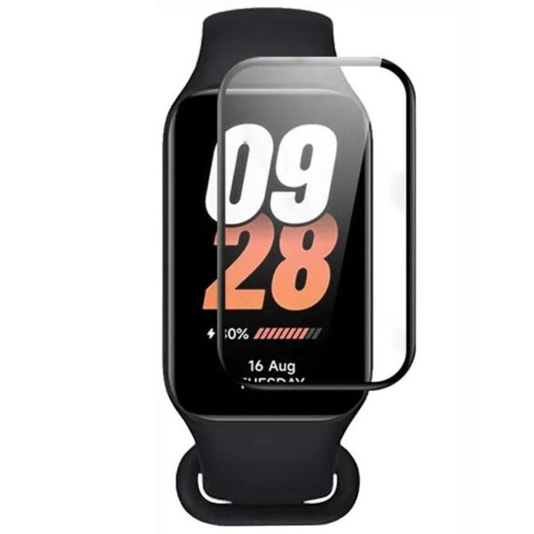 Полімерна плівка 3D (full glue) (тех.пак) для Xiaomi Mi Band 8 Active