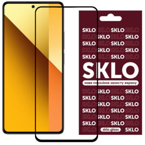 Захисне скло SKLO 3D для Xiaomi Redmi Note 13 5G/13 Pro 4G/5G / 14s / Poco M6 Pro 4G