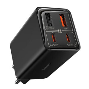 МЗП Baseus GaN6 Pro OS 65W (2USB-A/2C) + кабель Type-C to Type-C (P10162701)