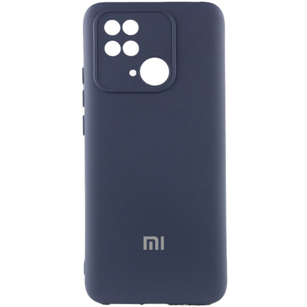 Чохол Silicone Cover Lakshmi Full Camera (AAA) with Logo для Xiaomi Redmi 10C