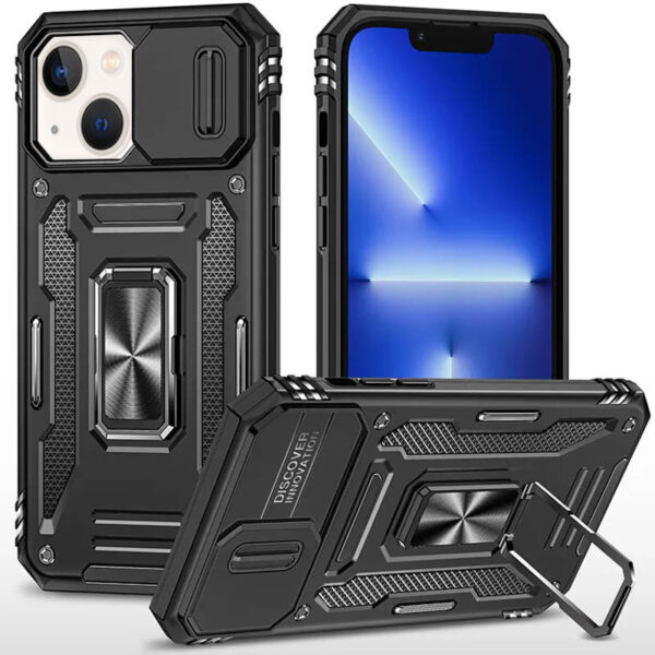 Ударостійкий чохол Camshield Army Ring для Apple iPhone 13 / 14 (6.1")