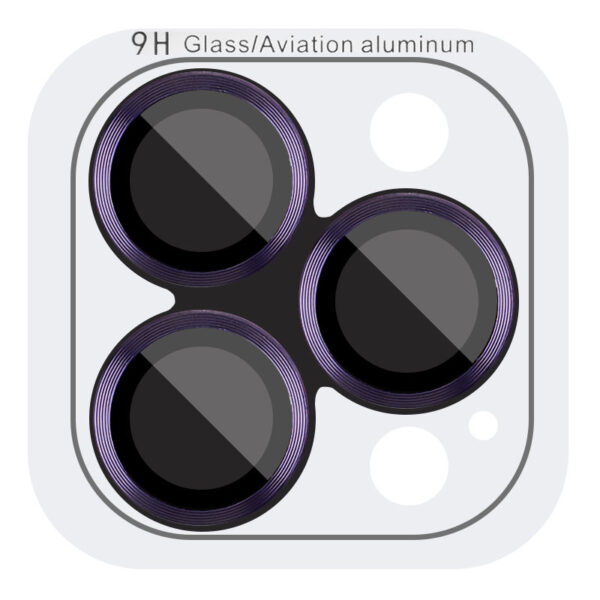 Захисне скло Metal Classic на камеру (у упак.) для Apple iPhone 14 Pro (6.1") / 14 Pro Max (6.7")