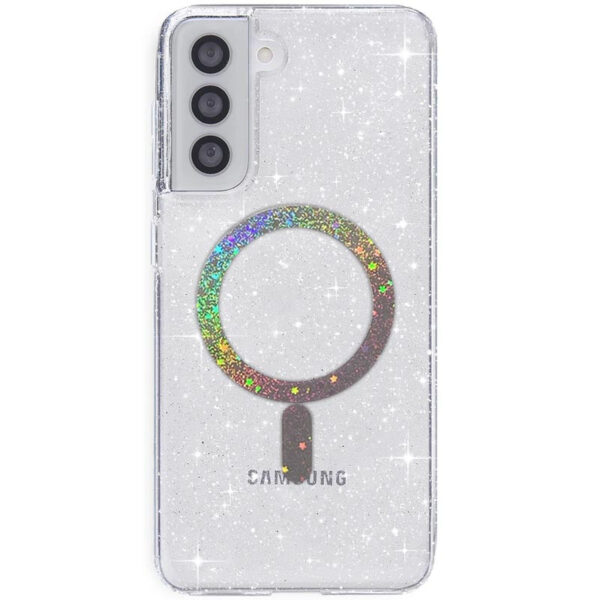 Чохол TPU Eclipse Sparkle (MagFit) для Samsung Galaxy S22