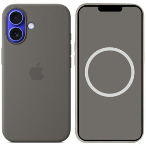 Чохол Silicone case (AAA) with Magsafe and Animation для Apple iPhone 16 (6.1")