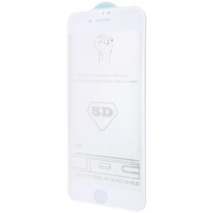Захисне скло 5D Hard (full glue) (тех.пак) для Apple iPhone 6/6s (4.7")