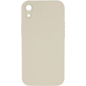 Чохол Silicone Case Square Full Camera Protective (AA) NOLOGO для Apple iPhone XR (6.1")