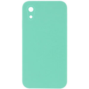 Чохол Silicone Case Square Full Camera Protective (AA) NOLOGO для Apple iPhone XR (6.1")