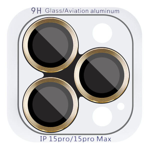Захисне скло Metal Classic на камеру (у упак.) для Apple iPhone 16 Pro (6.3") / 16 Pro Max (6.9")