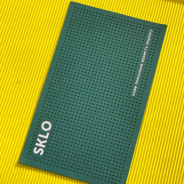 Антиковзаючий килимок SKLO для поклейки захисту екрану смартфонів (22x13 см) - Зображення 2