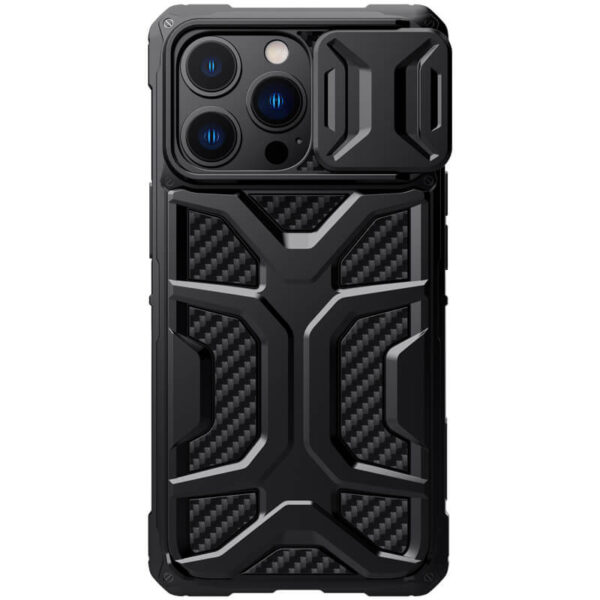 TPU+PC чохол Nillkin CamShield Adventurer (шторка на камеру) для Apple iPhone 13 Pro (6.1")
