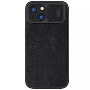 Шкіряний чохол-книжка Nillkin Qin Pro Camshield для Apple iPhone 15 (6.1")
