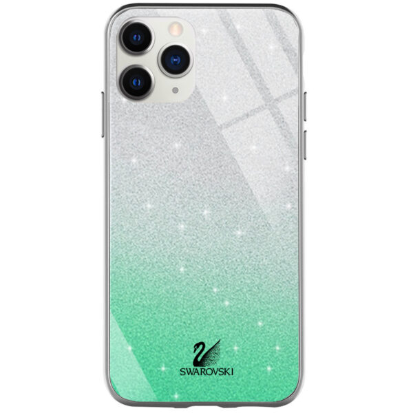 TPU+Glass чохол Swarovski для Apple iPhone 11 Pro Max (6.5")