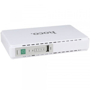 Уцінка Джерело безперебійного живлення Hoco DB25 Smart Mini UPS для роутерів 5V/9V/12V 8800 mAh