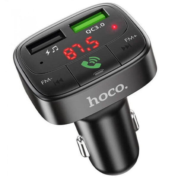 АЗП FM модулятор Hoco E59 Promise 18W (2USB-A)