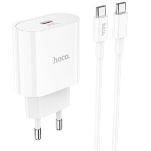 МЗП Hoco C94A Metro PD20W (1USB-C) + кабель Type-C to Type-C