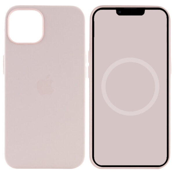 Чохол Silicone case (AAA) with Magsafe and Animation для Apple iPhone 15 (6.1")
