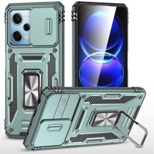 Ударостійкий чохол Camshield Army Ring для Xiaomi Redmi 12 / Poco M6 Pro 5G