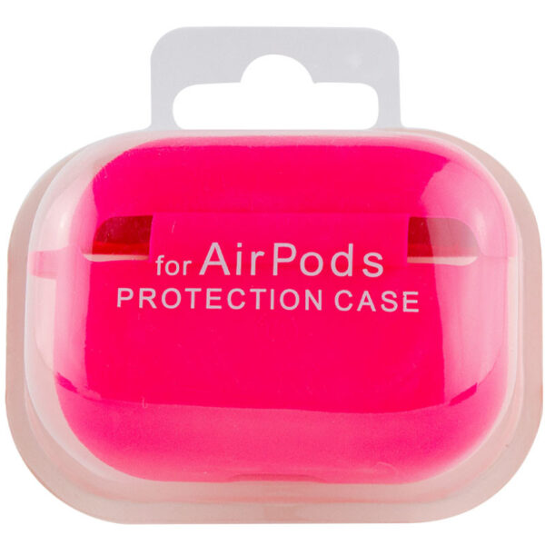 Силіконовий футляр з мікрофіброю для навушників Airpods Pro - Зображення 4
