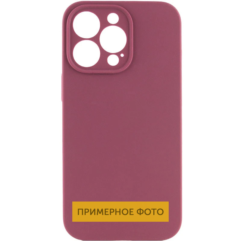 Чохол Silicone Case Full Camera Protective (AA) NO LOGO для Apple iPhone 16 (6.1")