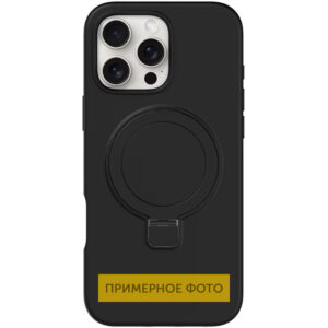 Чохол Silicone Case Full Protective NO LOGO with Ring для Apple iPhone 16e (6.1")