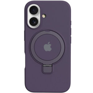 Чохол Silicone Case Full Protective with Ring для Apple iPhone 16 (6.1")