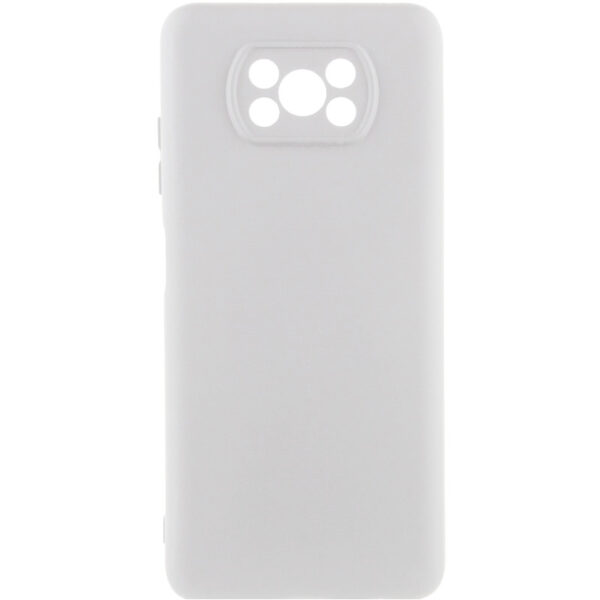 Чохол Silicone Cover Lakshmi Full Camera (AA) для Xiaomi Poco X3 NFC / Poco X3 Pro
