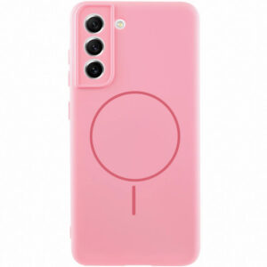 Чохол Silicone Cover Lakshmi Full Camera (AA) with MagFit для Samsung Galaxy S21 FE