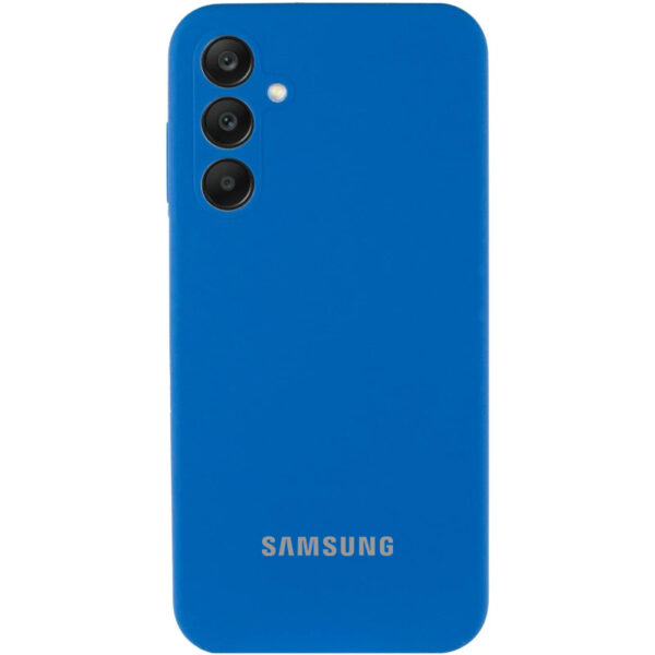 Чохол Silicone Cover Lakshmi Full Camera (AAA) with Logo для Samsung Galaxy S24 FE