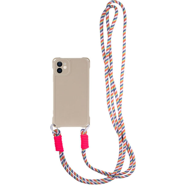 Чохол TPU CrossBody with straps для Apple iPhone 12 (6.1")