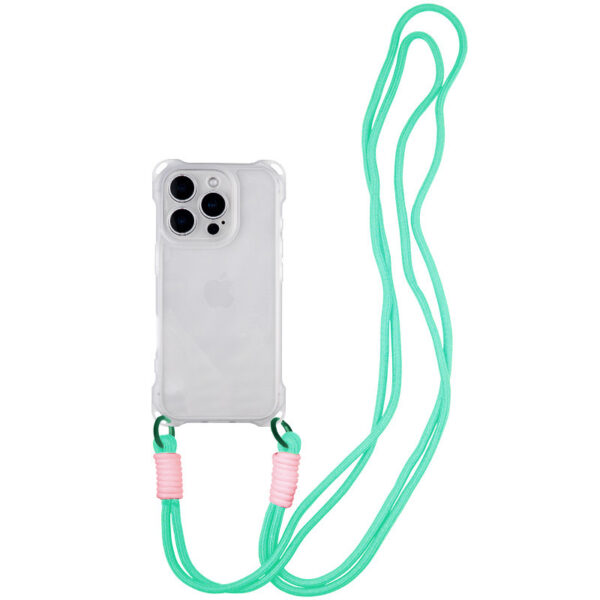 Чохол TPU CrossBody with straps для Apple iPhone 12 Pro Max (6.7")
