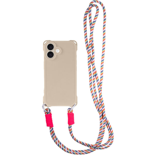 Чохол TPU CrossBody with straps для Apple iPhone 16 Plus (6.7")
