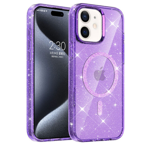 Чохол TPU Eclipse Sparkle (MagFit) для Apple iPhone 11 (6.1")