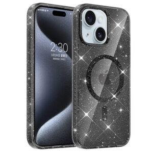 Чохол TPU Eclipse Sparkle (MagFit) для Apple iPhone 14 / 13 (6.1")