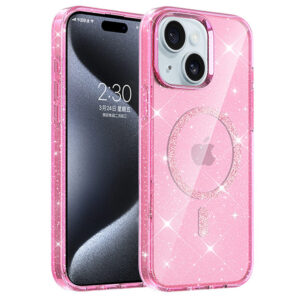 Чохол TPU Eclipse Sparkle (MagFit) для Apple iPhone 15 (6.1")