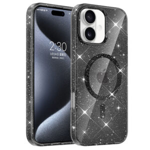 Чохол TPU Eclipse Sparkle (MagFit) для Apple iPhone 16 (6.1")