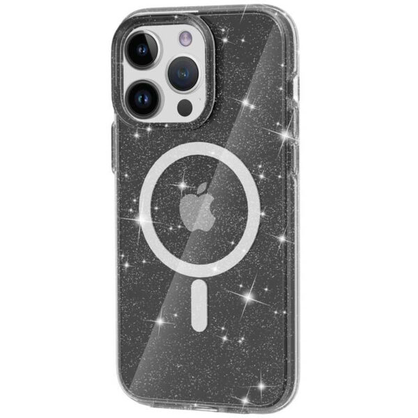 Чохол TPU Galaxy Sparkle (MagFit) для Apple iPhone 13 Pro (6.1")