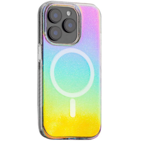 Чохол TPU Galaxy Sparkle (MagFit) для Apple iPhone 14 Pro Max (6.7")