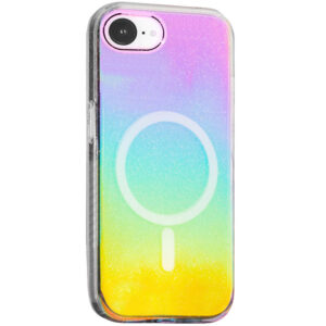 Чохол TPU Galaxy Sparkle (MagFit) для Apple iPhone 16e (6.1")