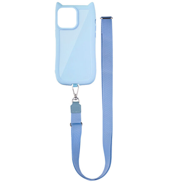 Чохол TPU GETMAN Cat with straps для Apple iPhone 16 Pro (6.3")