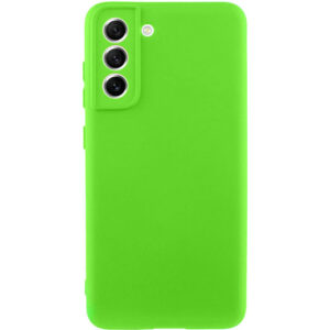 Чохол TPU GETMAN Liquid Silk Full Camera для Samsung Galaxy S21 FE