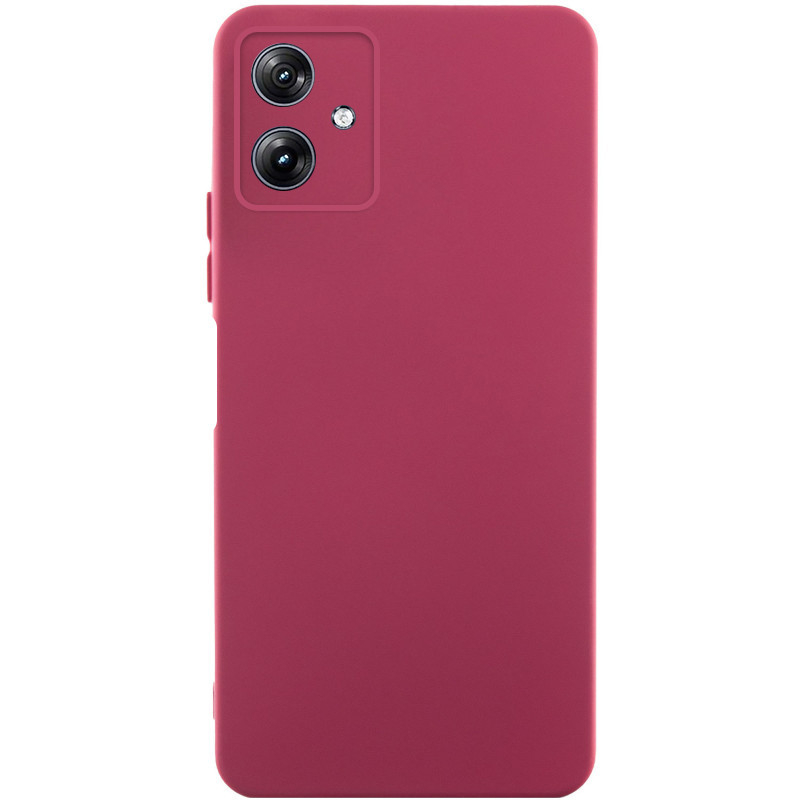 Чохол TPU GETMAN Liquid Silk Full Camera для Motorola Moto G54